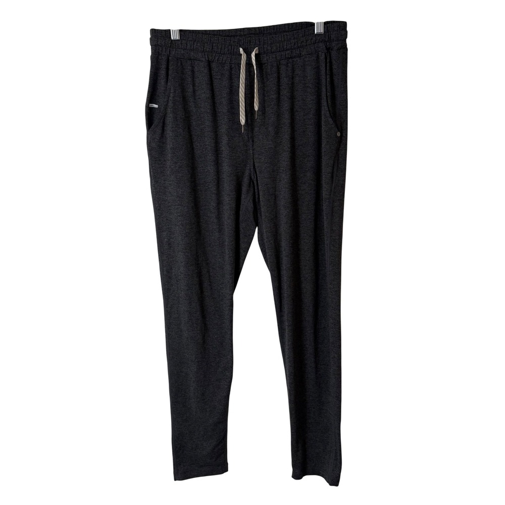 Vuori Mens Ponto Performance Pant L Charcoal Excellent DreamKnit V418